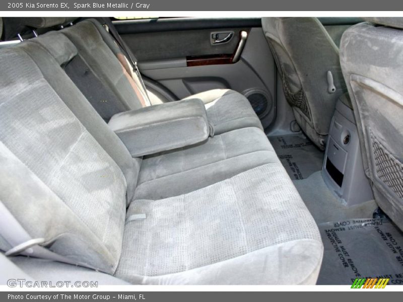 Spark Blue Metallic / Gray 2005 Kia Sorento EX