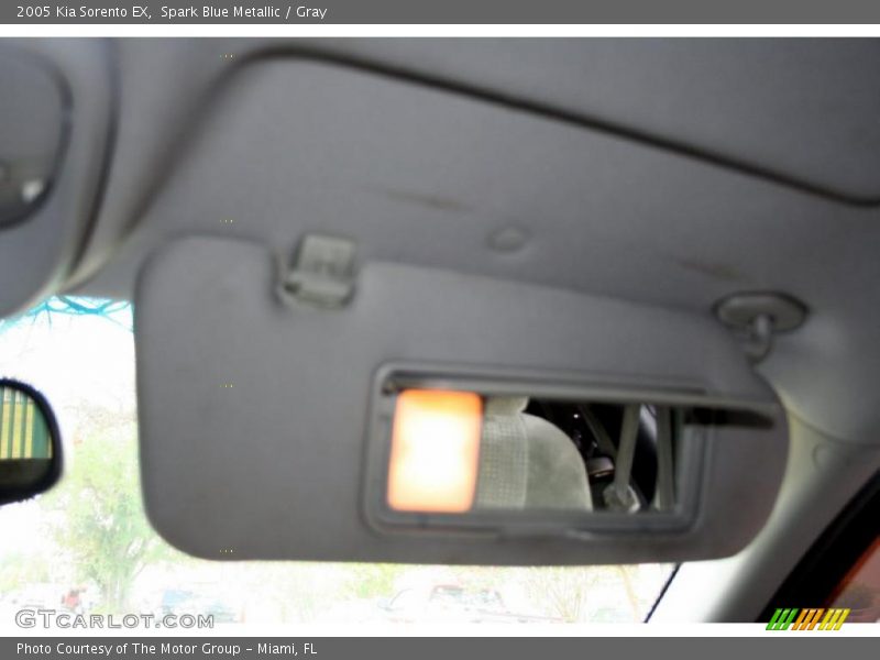 Spark Blue Metallic / Gray 2005 Kia Sorento EX