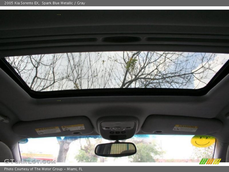 Spark Blue Metallic / Gray 2005 Kia Sorento EX
