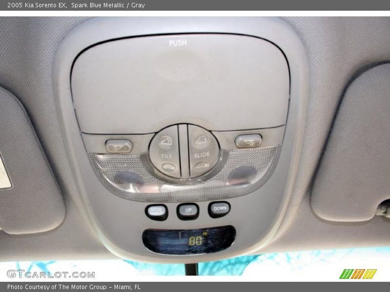 Spark Blue Metallic / Gray 2005 Kia Sorento EX