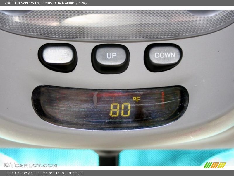 Spark Blue Metallic / Gray 2005 Kia Sorento EX