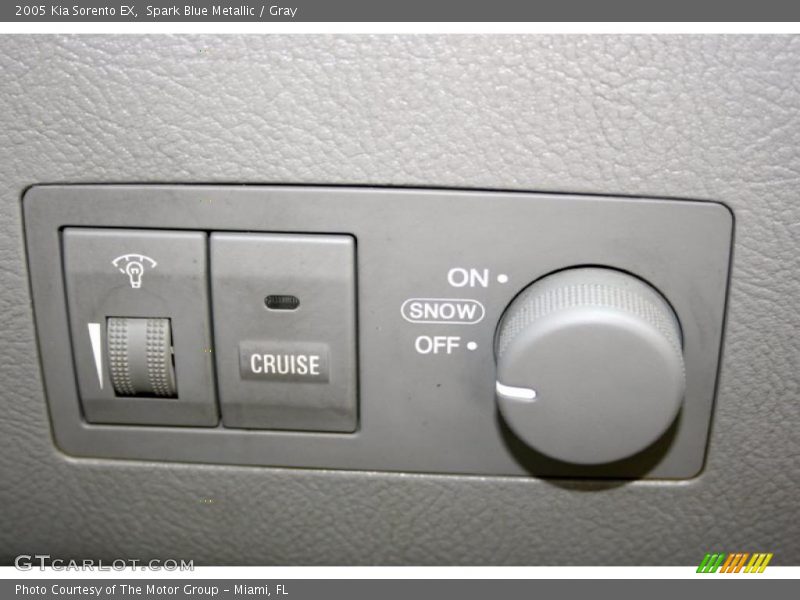 Spark Blue Metallic / Gray 2005 Kia Sorento EX