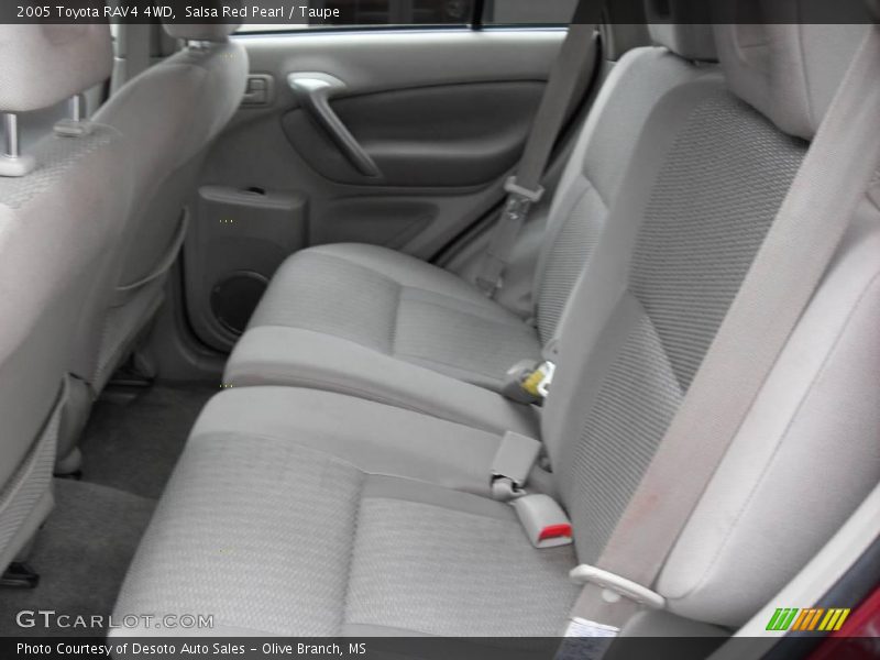 Salsa Red Pearl / Taupe 2005 Toyota RAV4 4WD
