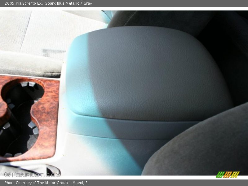 Spark Blue Metallic / Gray 2005 Kia Sorento EX