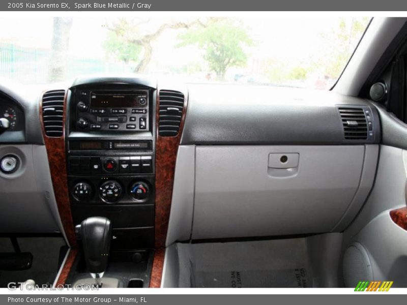 Spark Blue Metallic / Gray 2005 Kia Sorento EX