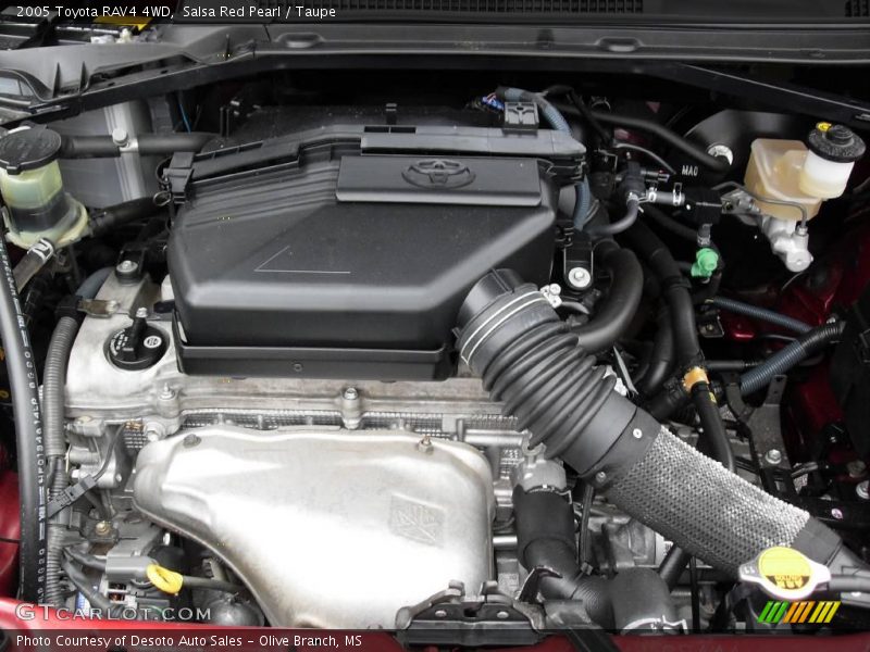 Salsa Red Pearl / Taupe 2005 Toyota RAV4 4WD