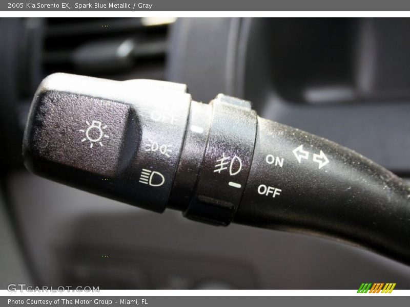 Spark Blue Metallic / Gray 2005 Kia Sorento EX