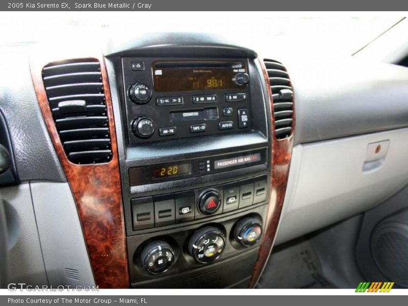 Spark Blue Metallic / Gray 2005 Kia Sorento EX