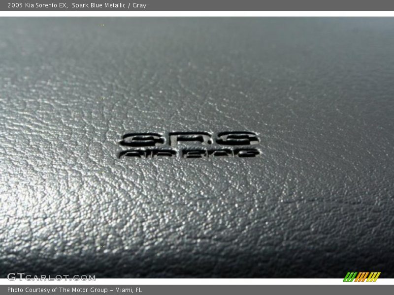 Spark Blue Metallic / Gray 2005 Kia Sorento EX