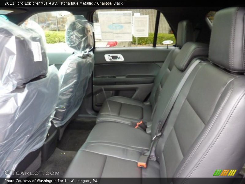 Kona Blue Metallic / Charcoal Black 2011 Ford Explorer XLT 4WD