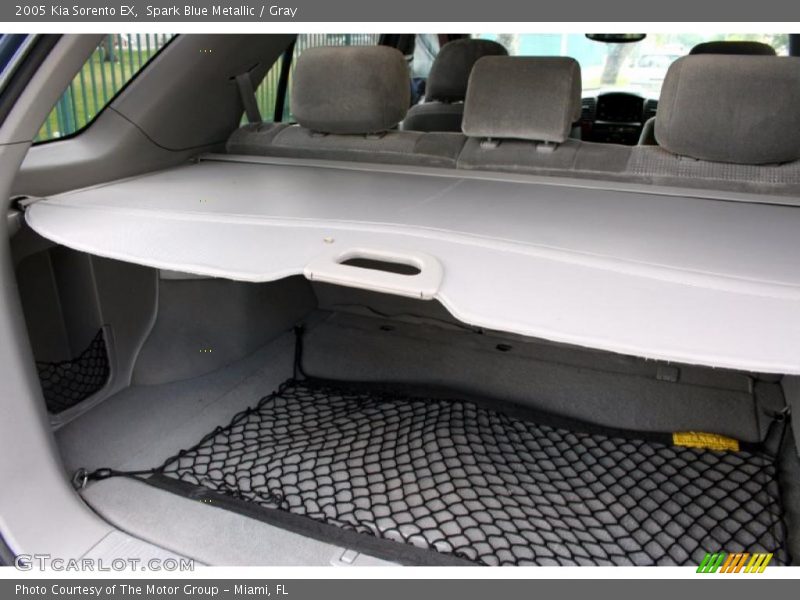 Spark Blue Metallic / Gray 2005 Kia Sorento EX