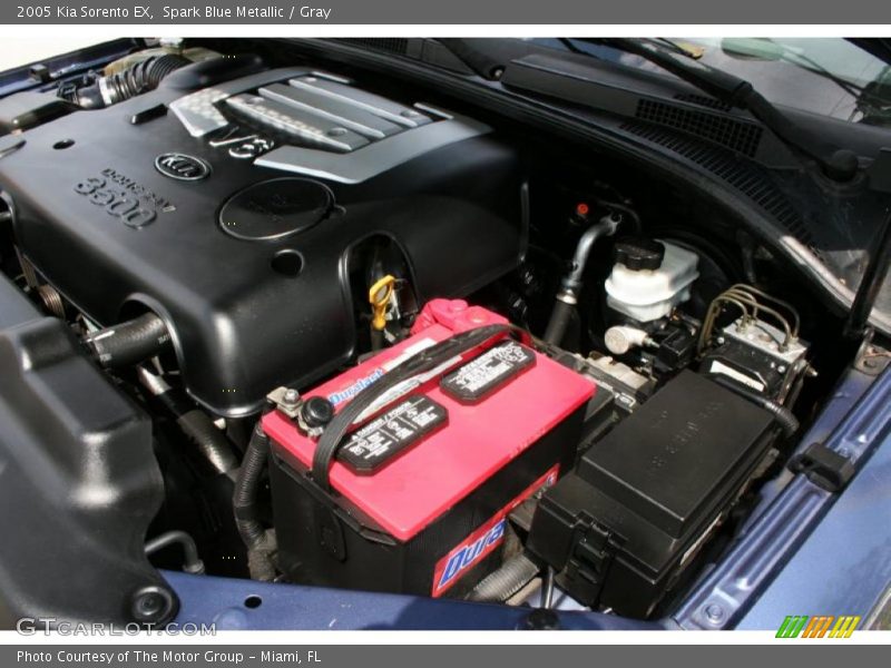 Spark Blue Metallic / Gray 2005 Kia Sorento EX