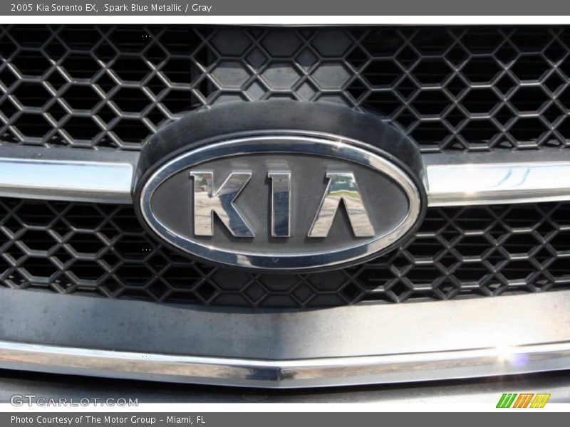 Spark Blue Metallic / Gray 2005 Kia Sorento EX