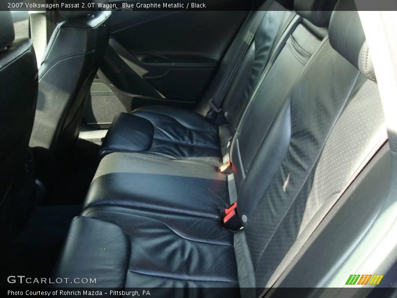 Blue Graphite Metallic / Black 2007 Volkswagen Passat 2.0T Wagon