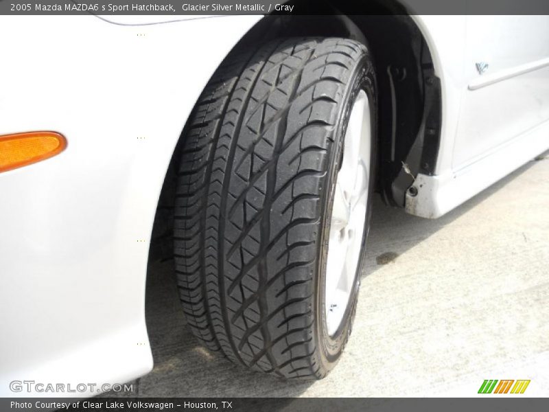 Glacier Silver Metallic / Gray 2005 Mazda MAZDA6 s Sport Hatchback