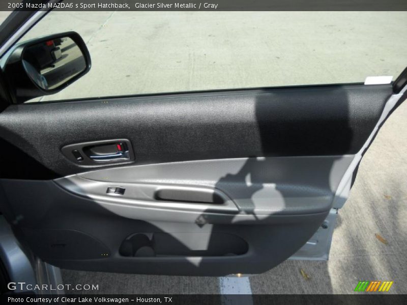 Glacier Silver Metallic / Gray 2005 Mazda MAZDA6 s Sport Hatchback