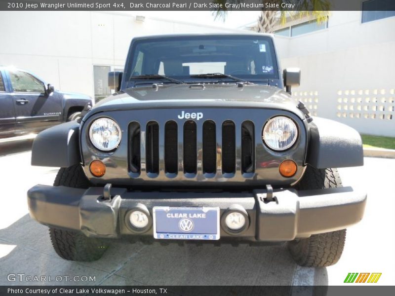 Dark Charcoal Pearl / Dark Slate Gray/Medium Slate Gray 2010 Jeep Wrangler Unlimited Sport 4x4