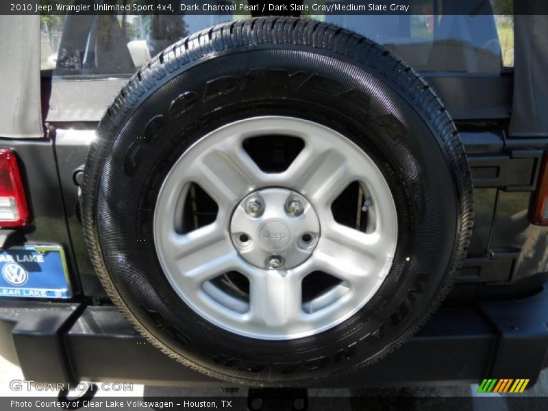 Dark Charcoal Pearl / Dark Slate Gray/Medium Slate Gray 2010 Jeep Wrangler Unlimited Sport 4x4