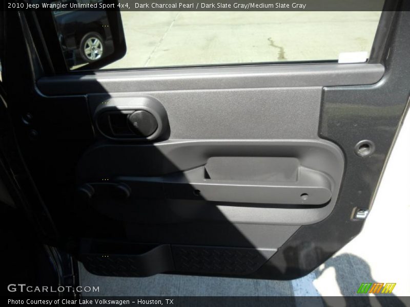 Dark Charcoal Pearl / Dark Slate Gray/Medium Slate Gray 2010 Jeep Wrangler Unlimited Sport 4x4