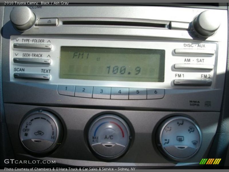 Black / Ash Gray 2010 Toyota Camry