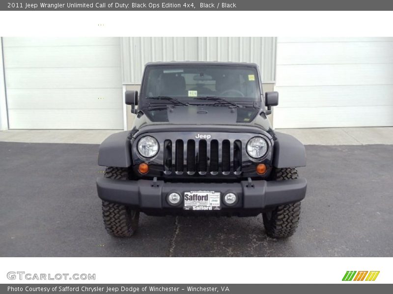 Black / Black 2011 Jeep Wrangler Unlimited Call of Duty: Black Ops Edition 4x4