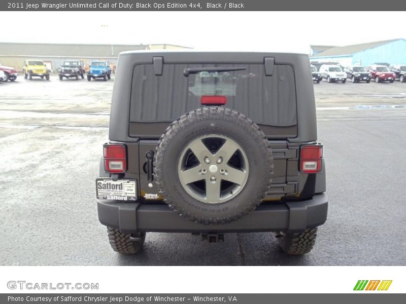 Black / Black 2011 Jeep Wrangler Unlimited Call of Duty: Black Ops Edition 4x4