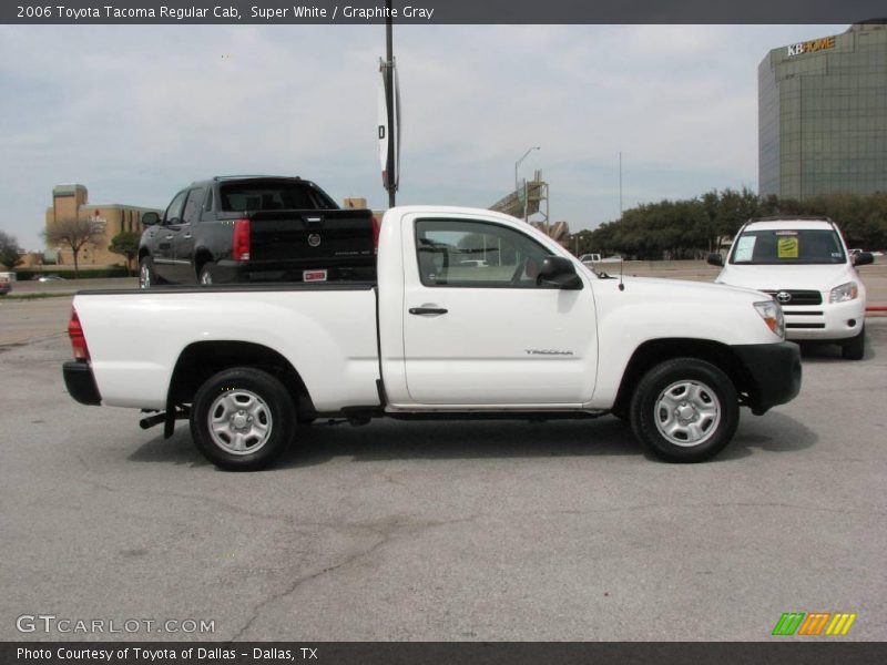 Super White / Graphite Gray 2006 Toyota Tacoma Regular Cab
