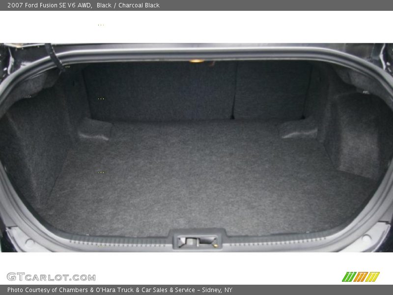Black / Charcoal Black 2007 Ford Fusion SE V6 AWD