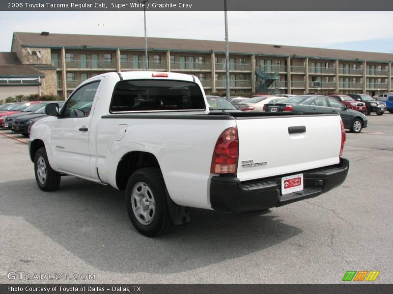 Super White / Graphite Gray 2006 Toyota Tacoma Regular Cab