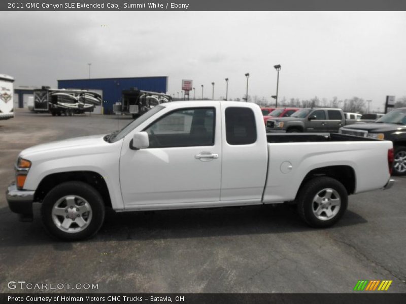  2011 Canyon SLE Extended Cab Summit White