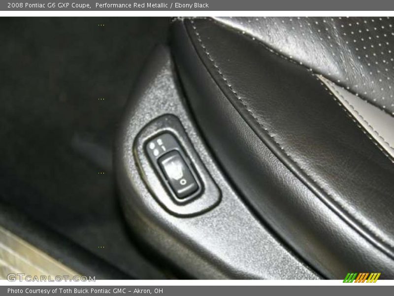 Performance Red Metallic / Ebony Black 2008 Pontiac G6 GXP Coupe
