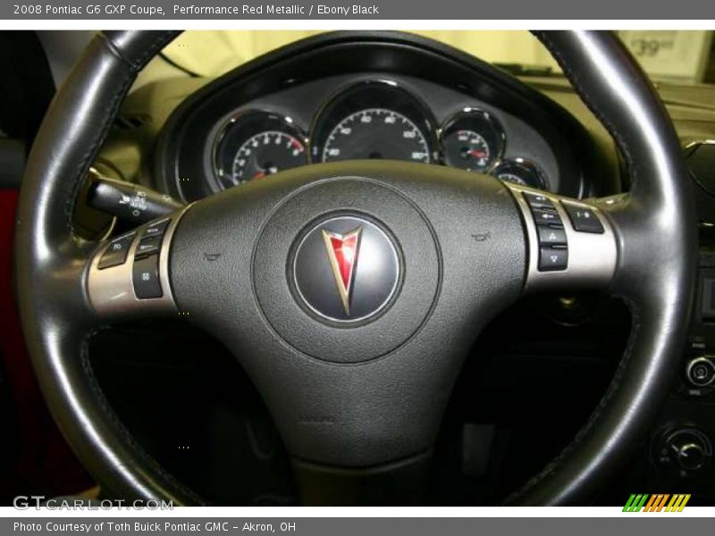 Performance Red Metallic / Ebony Black 2008 Pontiac G6 GXP Coupe