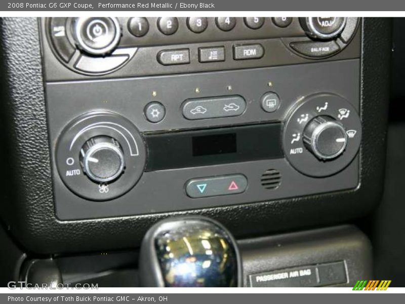 Performance Red Metallic / Ebony Black 2008 Pontiac G6 GXP Coupe
