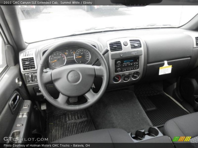 Dashboard of 2011 Canyon SLE Extended Cab