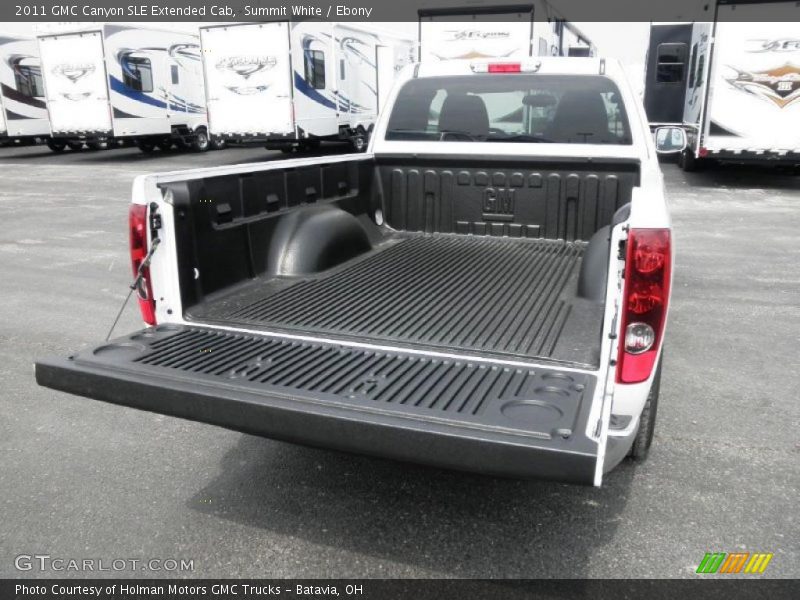 Summit White / Ebony 2011 GMC Canyon SLE Extended Cab