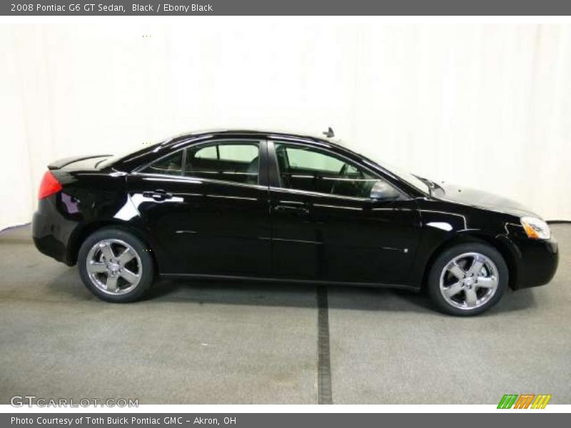 Black / Ebony Black 2008 Pontiac G6 GT Sedan