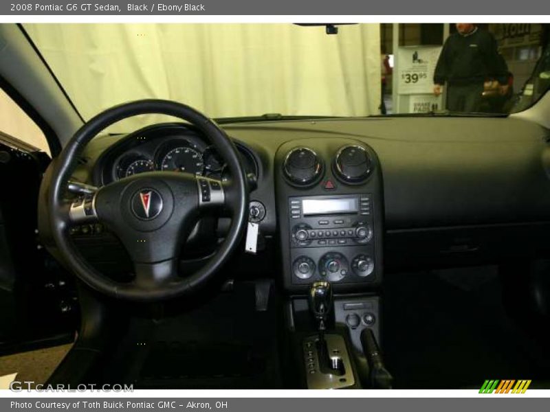 Black / Ebony Black 2008 Pontiac G6 GT Sedan