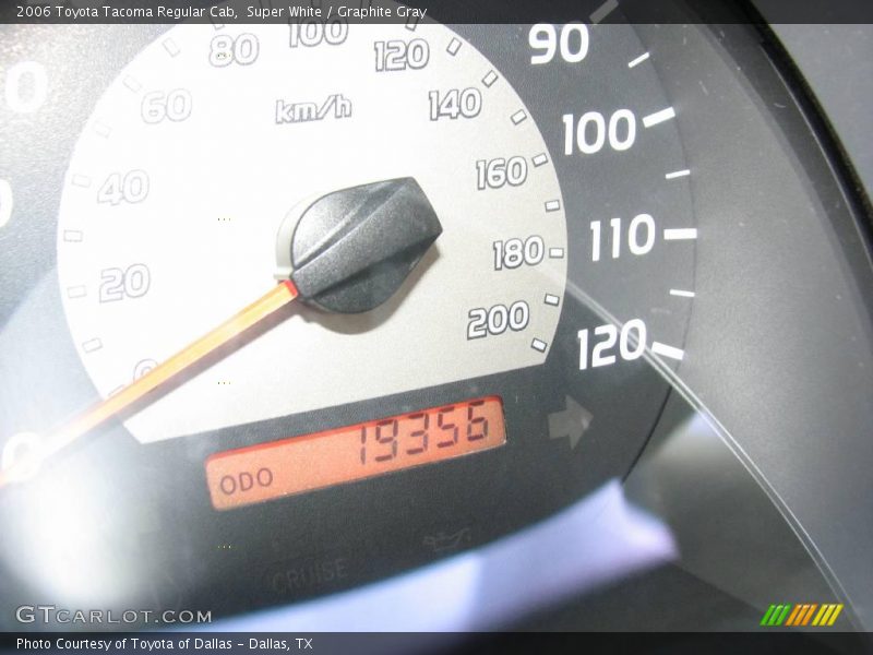 Super White / Graphite Gray 2006 Toyota Tacoma Regular Cab