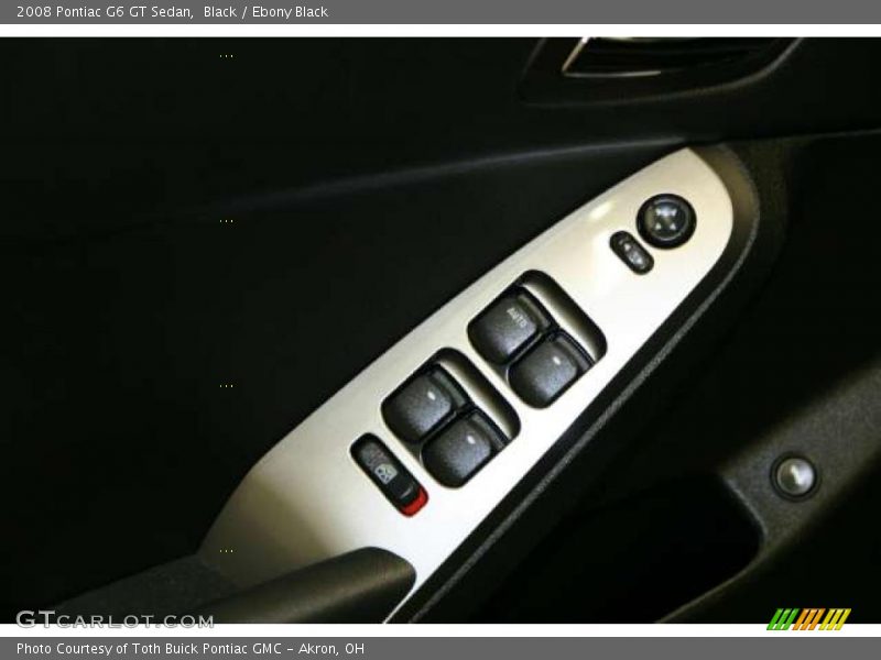 Black / Ebony Black 2008 Pontiac G6 GT Sedan