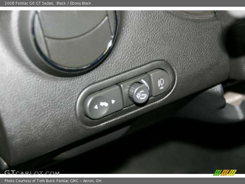 Black / Ebony Black 2008 Pontiac G6 GT Sedan