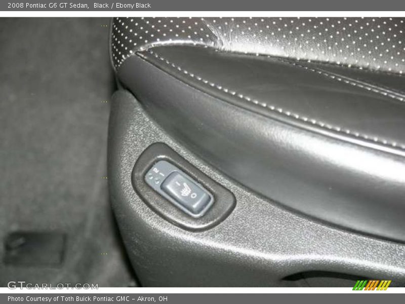 Black / Ebony Black 2008 Pontiac G6 GT Sedan