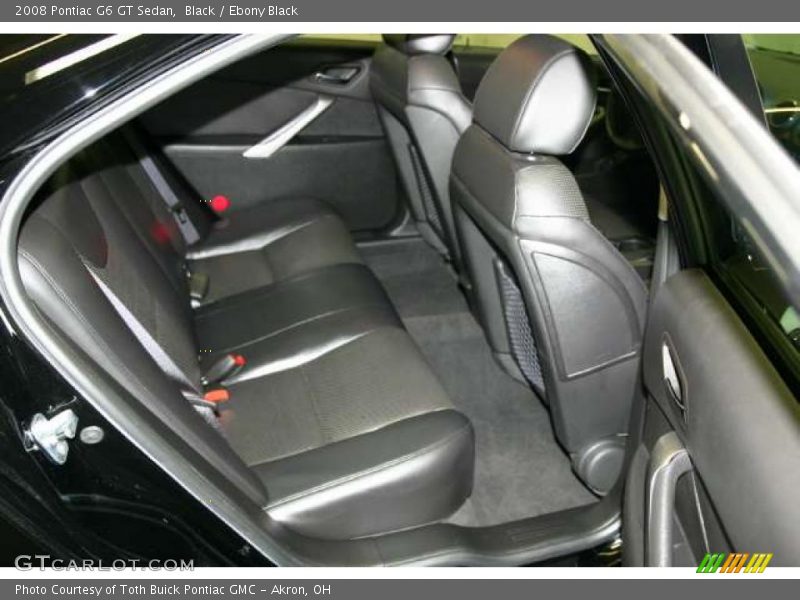 Black / Ebony Black 2008 Pontiac G6 GT Sedan