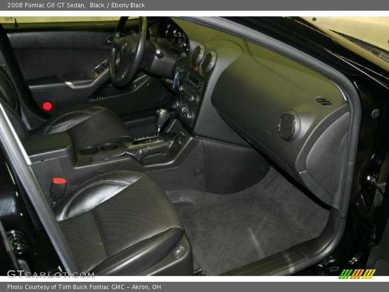 Black / Ebony Black 2008 Pontiac G6 GT Sedan