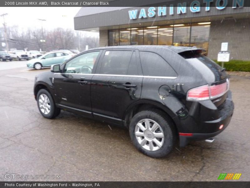 Black Clearcoat / Charcoal Black 2008 Lincoln MKX AWD