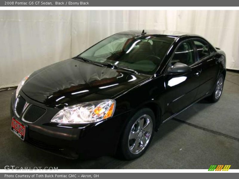 Black / Ebony Black 2008 Pontiac G6 GT Sedan
