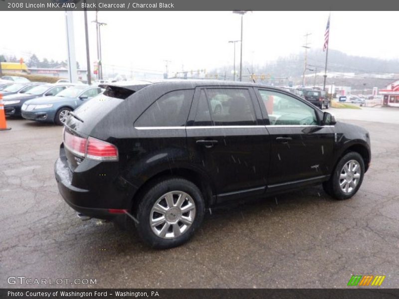 Black Clearcoat / Charcoal Black 2008 Lincoln MKX AWD