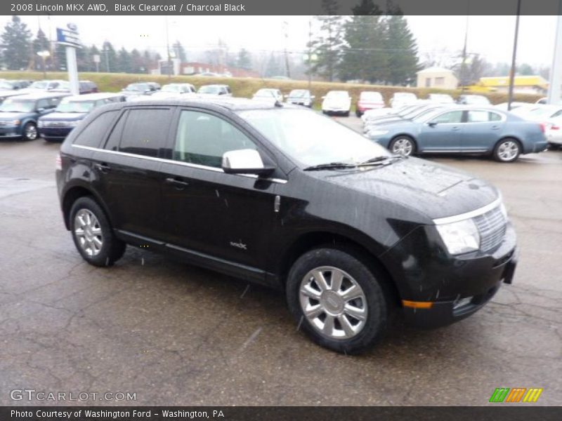 Black Clearcoat / Charcoal Black 2008 Lincoln MKX AWD