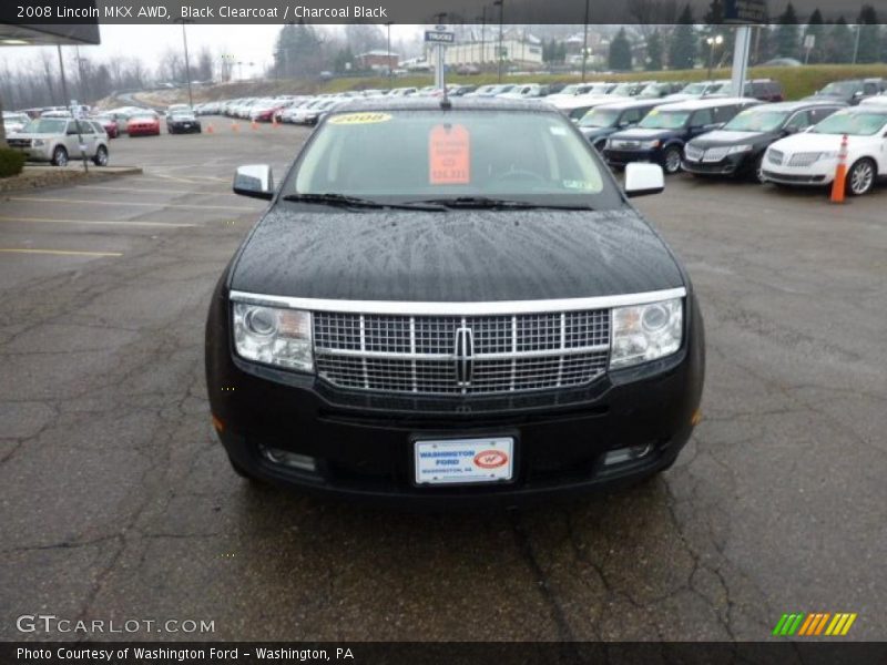 Black Clearcoat / Charcoal Black 2008 Lincoln MKX AWD