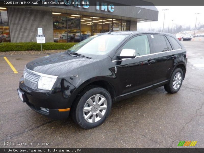 Black Clearcoat / Charcoal Black 2008 Lincoln MKX AWD