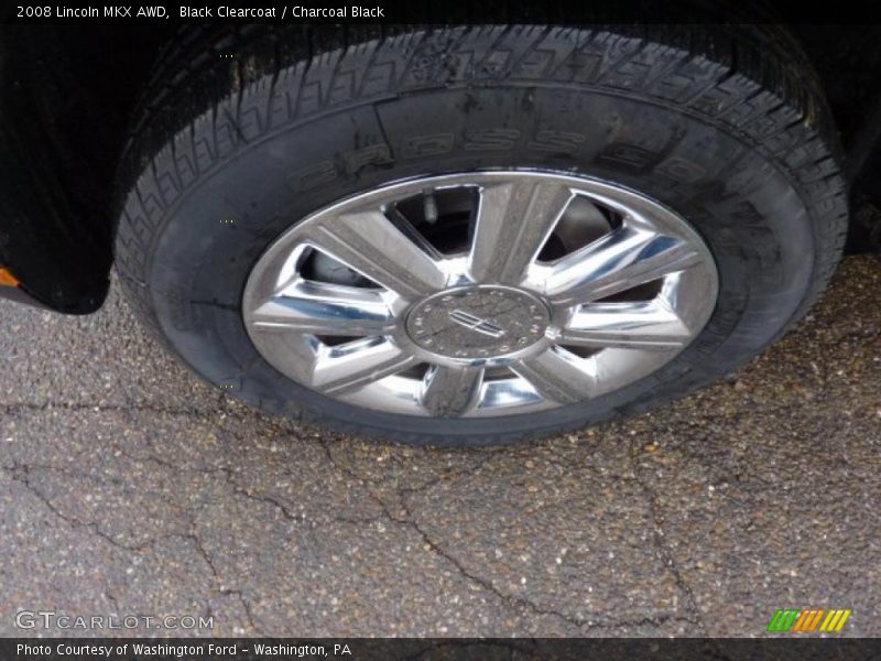 Black Clearcoat / Charcoal Black 2008 Lincoln MKX AWD